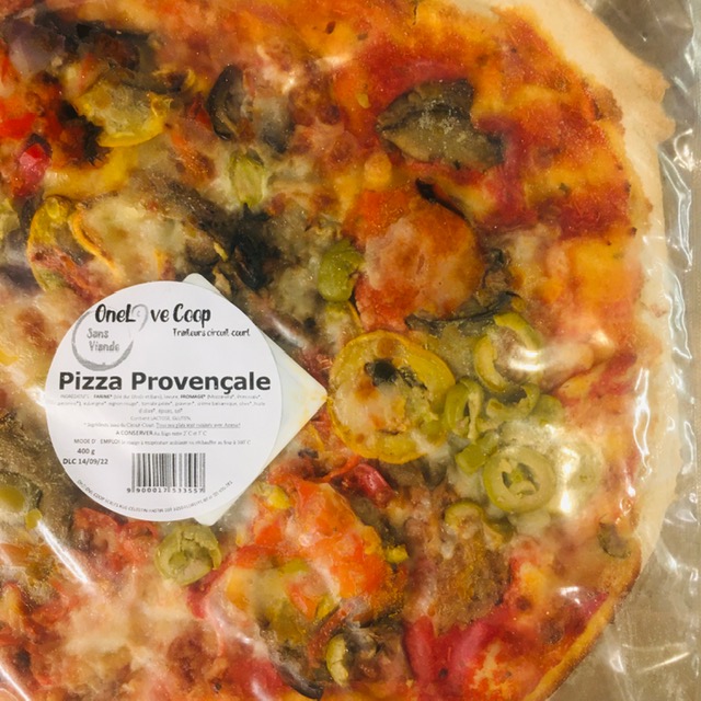 pizza provençale - 2 pers. (400g) (surgelée)